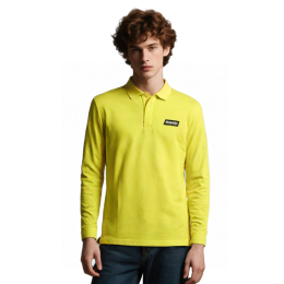 【來樣訂製亮黃色翻領長袖Polo衫】| ASEPSO|衛生用品和個人護理行業|經典翻領設計|兩粒紐門襟|長袖款式|胸前黑底白字印花標誌|市場推廣專員|長袖Polo專門店  P1830 【來樣訂製亮黃色翻領長袖Polo衫】| ASEPSO|衛生用品和個人護理行業|經典翻領設計|兩粒紐門襟|長袖款式|胸前黑底白字印花標誌|市場推廣專員|長袖Polo專門店  P1830